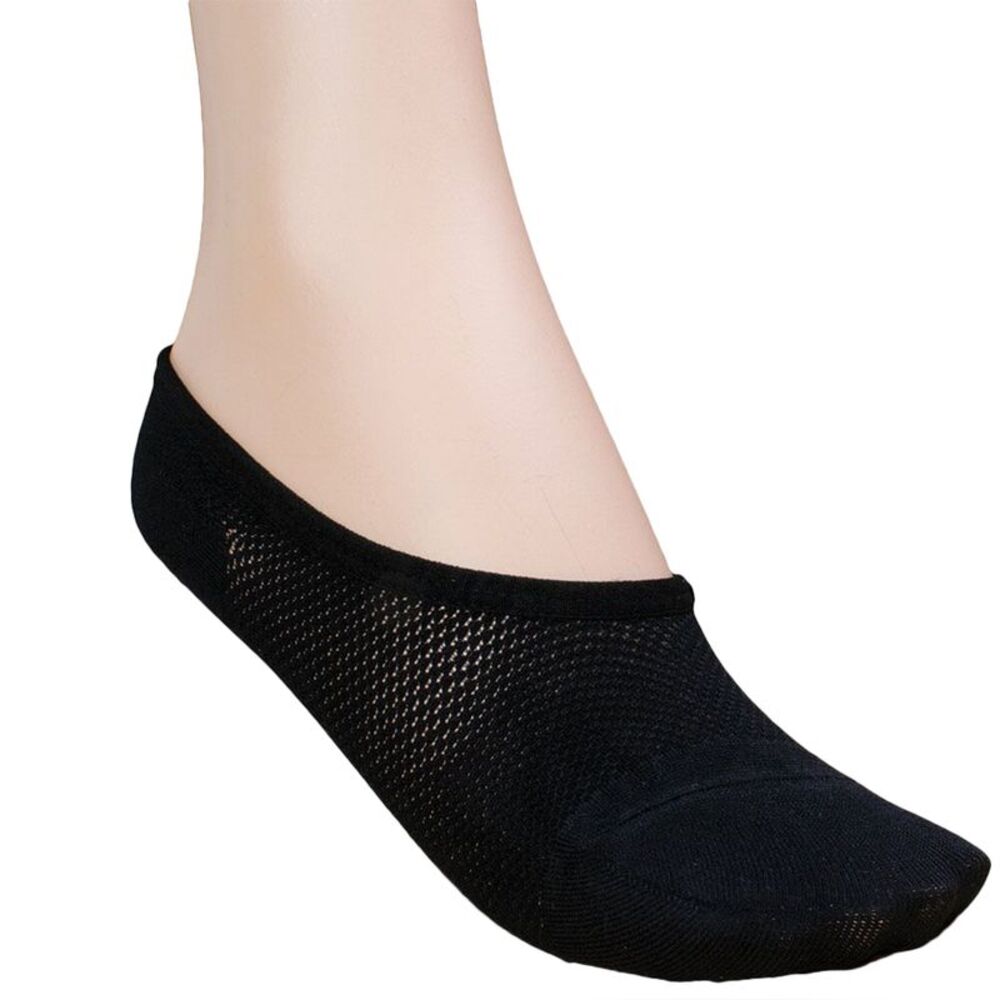Couture Womens/Ladies Trainer Socks (Pack of 3) / Black